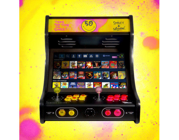 Borne Arcade Bartop Neo Legend X Smiley X André – Limited edition 50th anniversary
