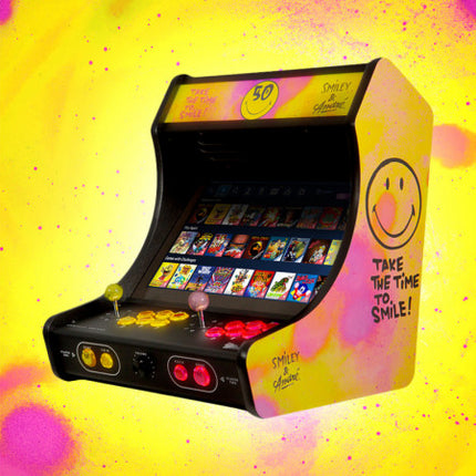 Borne Arcade Bartop Neo Legend X Smiley X André – Limited edition 50th anniversary