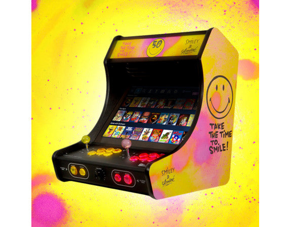 Borne Arcade Bartop Neo Legend X Smiley X André – Limited edition 50th anniversary